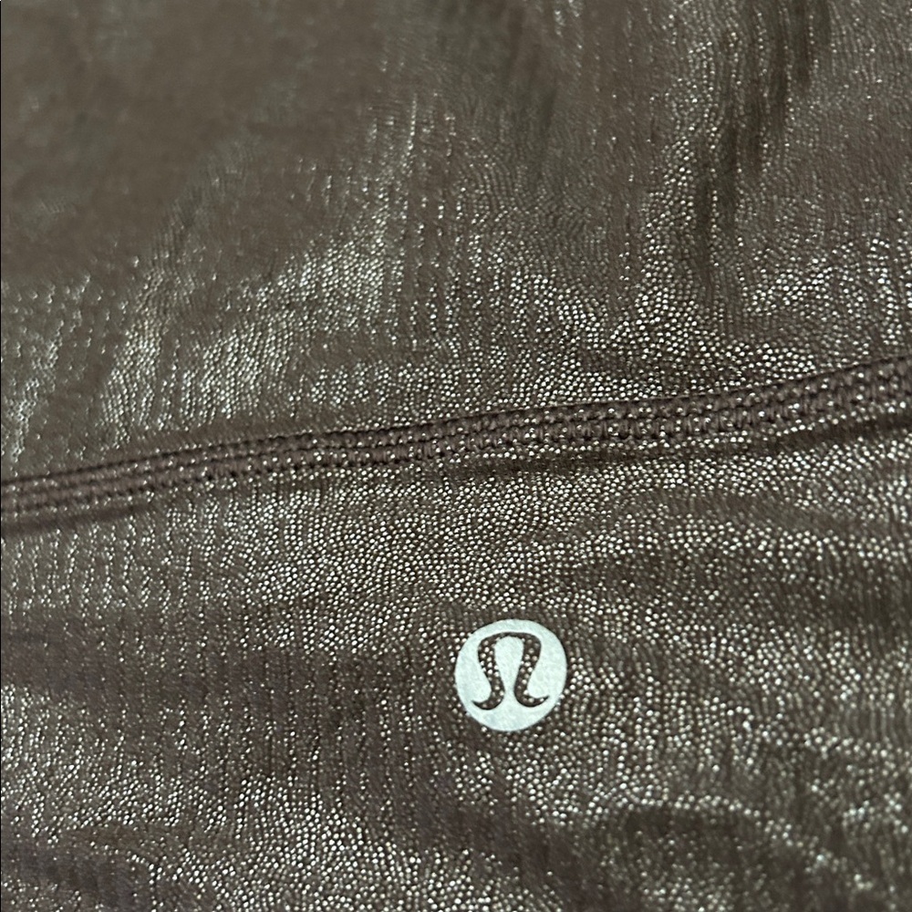 Lululemon Align Asymmetrical Bra Ribbed Rib Shine - Picture 6 of 7